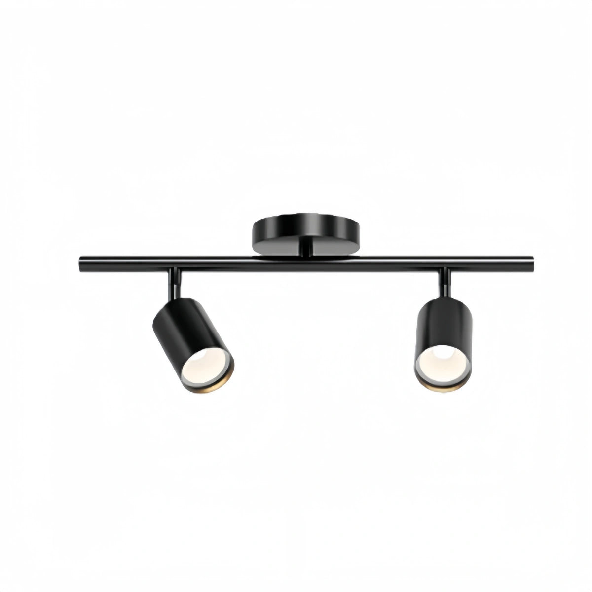 Minimalist Linear Track Light – Brushed Gold/Matte Black for Living/Study Room